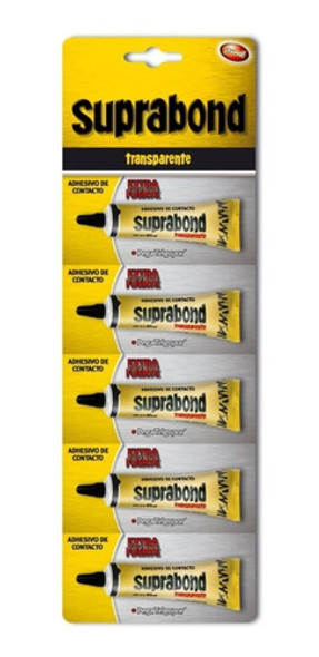 Adhesivo Suprabond Transparente 25ml - Tira De 5 Unidades 0