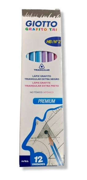 Lapiz Giotto Grafito Tri N° 2 Hb X 12 Unidades 0 Lapiz Giotto Grafito Tri N° 2 Hb X 12 Unidades 0
