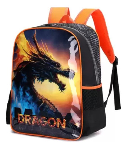 Mochila De Costas Masculina Dragão - Cruzeiro - Mdm-14 1
