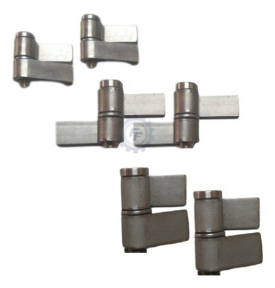 12 Unid. Dobradiça Gonzo Aba Nº 01 ( 5/8 X 5/8) Inox 304 1
