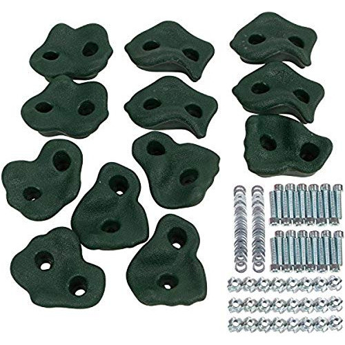 Juego De Columpios Grandes Con Textura De Roca (verde) Juego 0