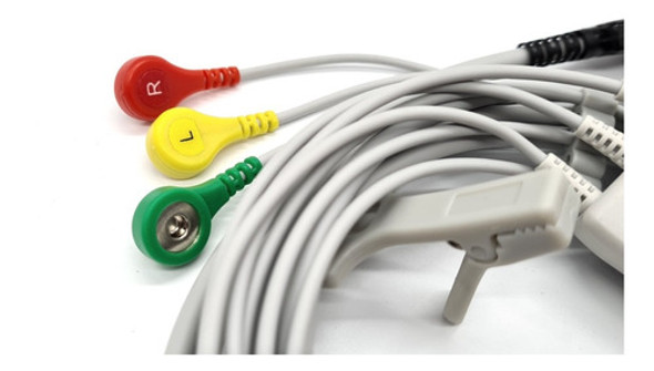 Cable De Ecg Para Monitor O Desfibrilador Feas. 1
