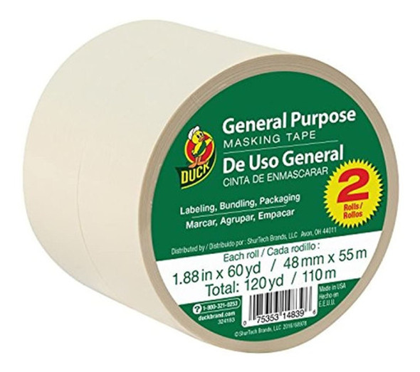 Marca Pato 241578 Uso General Cinta De Carrocero Color Beige 0