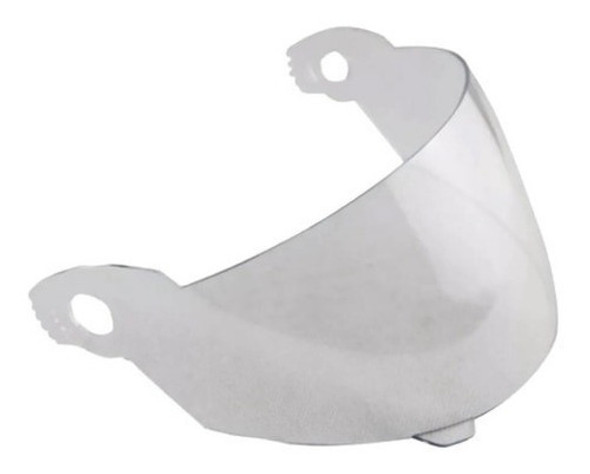 Viseira Ebf Fit 08 Rox Ebf 7 Polivisor Cristal Transparente 0