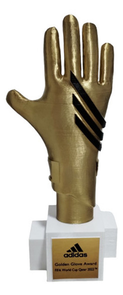 Trofeo Golden Glove 20cm Alto - Guante Dibu Martinez Qatar 0
