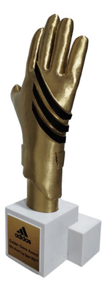 Trofeo Golden Glove 20cm Alto - Guante Dibu Martinez Qatar 1