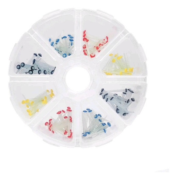 Postes De Fibra De Vidrio Kit X 200 Sin Mechas Uso Dental 0