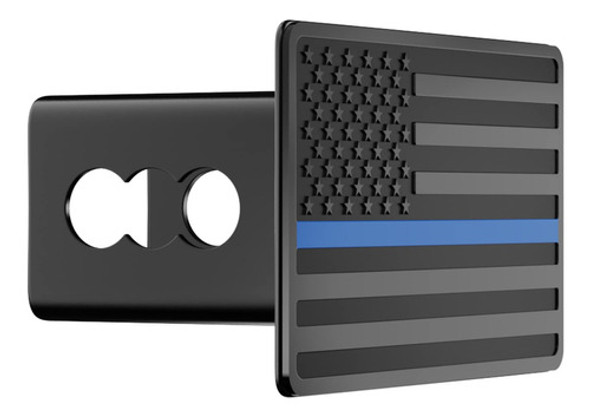 Toeasyty Cubierta De Enganche De Remolque De Metal Con Bande 1