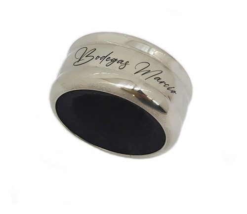 Anillo Corta Gotas Vino Aro Acero Inoxidable Personalizado 0