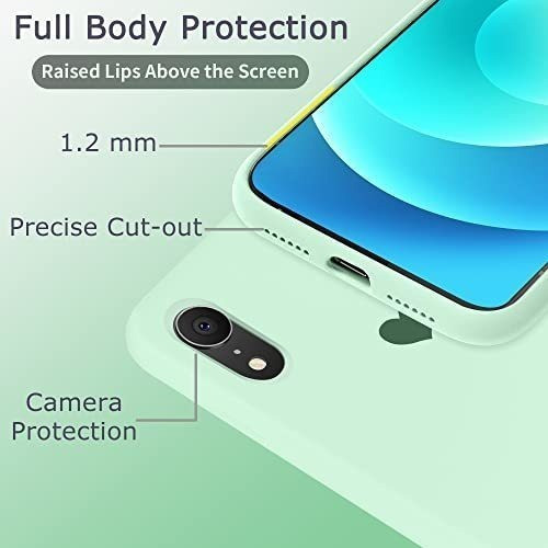 Funda Yikuso Para iPhone XR 6.1 (verde Menta) 1