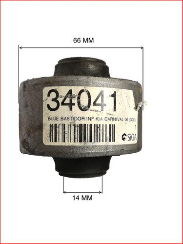 Buje De Parrilla Inferior (gde) Kia Sportage 06-08 0