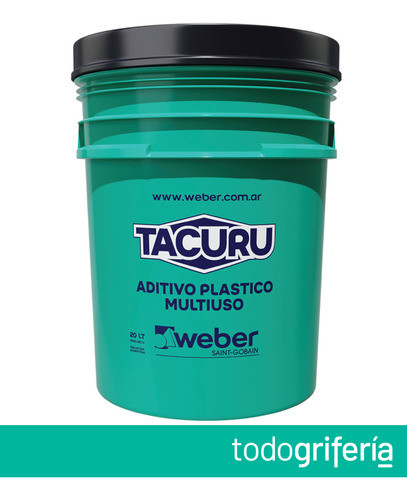 Aditivo Vinílico Multiuso Tacuru 20 Lt Paredes Piso Techo 1