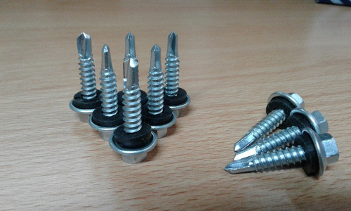 Tornillo Punta Mecha Hexagonal 5.5x1.1/2 Caja 200 Unidades 1