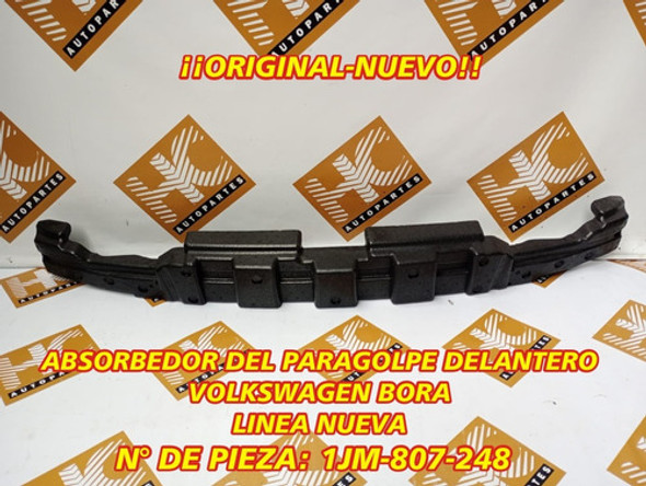 Absorbedor De Paragolpe Del. Vw Bora (l. Nueva) Original 1 Absorbedor De Paragolpe Del. Vw Bora (l. Nueva) Original 1