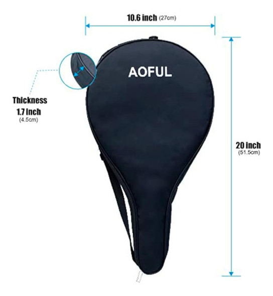 Padel Racquet Cover Bag, Pop Tennis Racket Cover 1