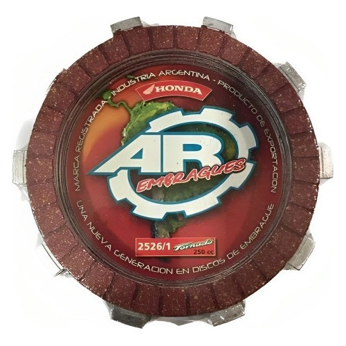 Discos  De Embrague Ar  Honda  Tornado Cbx 250  2526/1 0