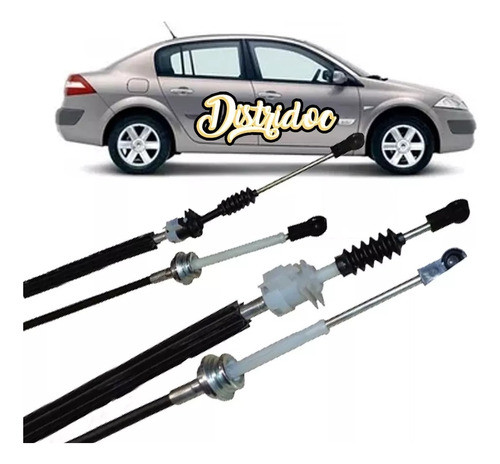 Kit Cables Selectora Cambios Renault Megane Il 2.0 02/-- 0