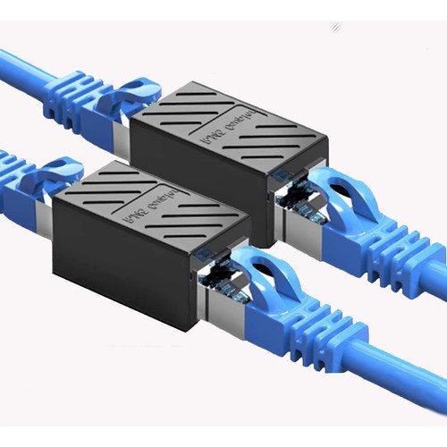 Aoaizue Acoplador De Red Rj45, Paquete De 2 Adaptadores De E 0