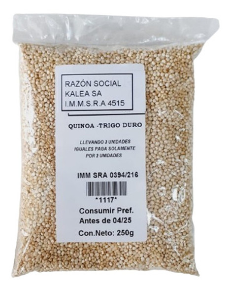 Quinoa Trigo Duro 250 G Lleve 3 Pague Solo Por 2 Unidades 0 Quinoa Trigo Duro 250 G Lleve 3 Pague Solo Por 2 Unidades 0