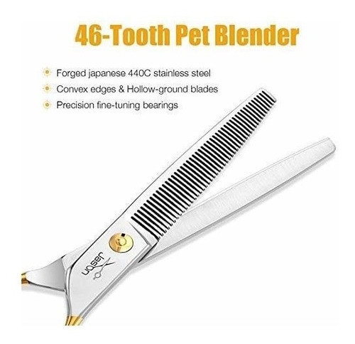 Tijera Thinner Profesional 7.5 PuLG Peluqueria Canina Jason 1