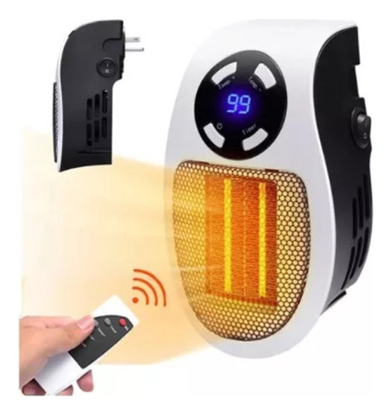 Caloventilador Pared Eléctrico Portátil Estufa 500 W 0