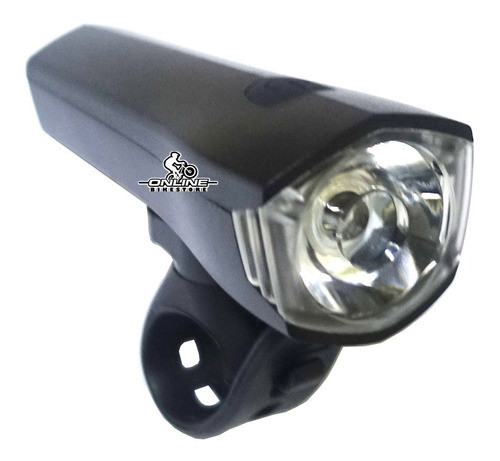 Luz Delantera Bicicleta Cyclist Xc-256 120lm Usb Led Silicon 0