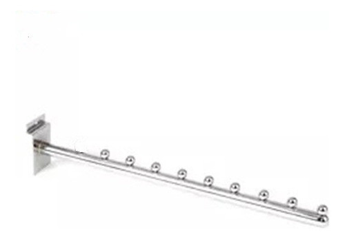 Mensulas Ganchos Panel Ranurado 7 Y 9 Perlas  28 Y 34 Cm 0
