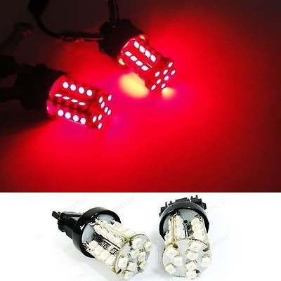 2 X 3156 3157 Rojo 40 Smd Led Luz De Freno Para Ford F-150 E 0