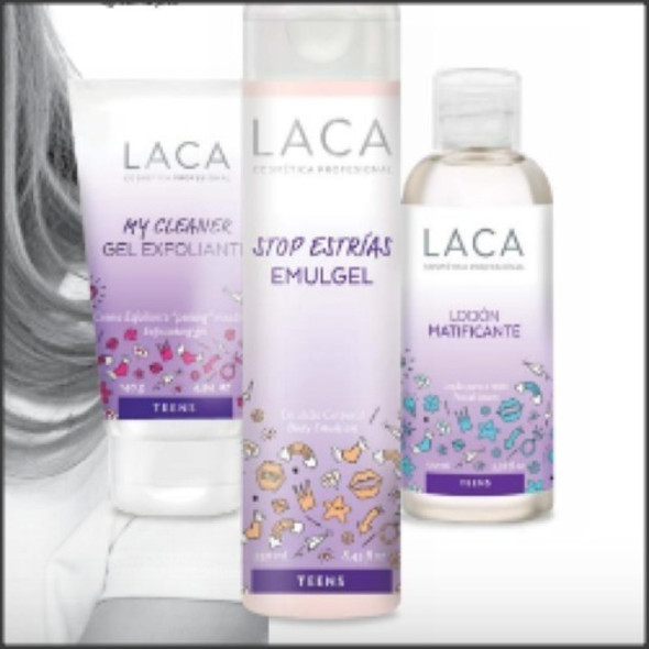 Kit Teen My Cleaner + Stop Estrias + Locion Matificante Laca 1 Kit Teen My Cleaner + Stop Estrias + Locion Matificante Laca 1