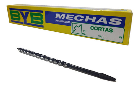 Mecha P/ Madera Byb 3/8 Corta P/ Taladro Manual Berbiquí 0