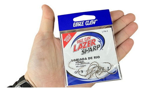 Anzuelos Eagle Claw Lazer Sharp L1n N° 2 Boga Carpa Variada 0