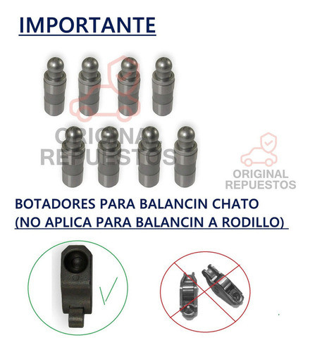 Botadores Hidraulicos Chevrolet Corsa 2 - Meriva 1.8 1