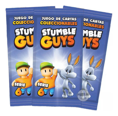 Cartas Stumble Guys Serie 6 Pack X 40 Sobres 0