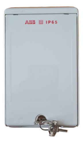 Caja Plastica Ip65 4 Modulos Abb 1