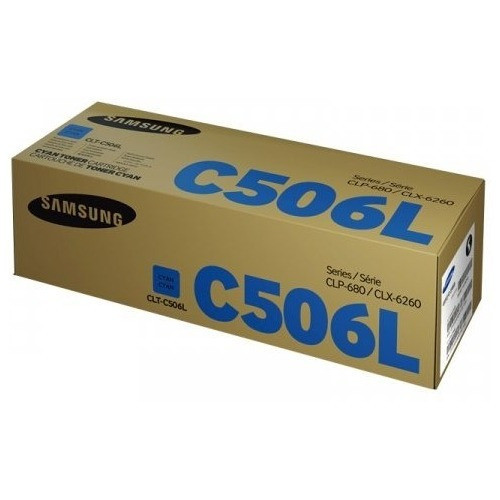 Toner Samsung C506l Clp680 Clx6260 Cyan 3500cps Su042a 0