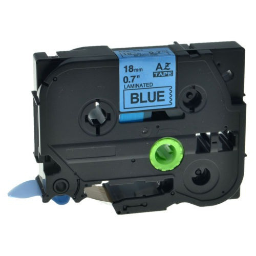 4pk De Negro En La Cinta De Sello Azul Para Pt-1500 P-touch 1