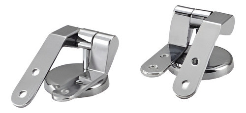 Bisagras Para Tapa De Inodoro Zamac Cromado ( Set ) 0