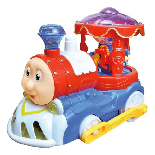 Trenzinho Carrossel Bate E Volta - Dm Toys 0