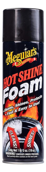Meguiar's G13919 Hot Shine Tire Foam, Brillo De Neumático En 0