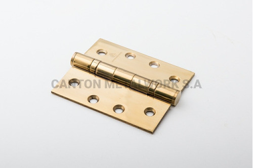 Bisagra 100x75 2 Rulemanes Acero Inoxidable Simil Bronce ! 0
