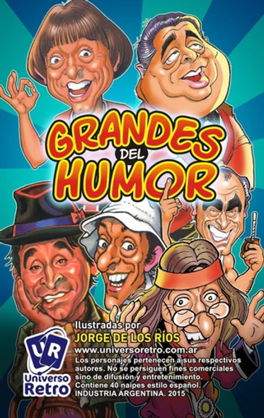 Grandes Del Humor - Juego De Naipes - Universo Retro 0