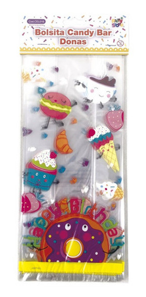 Bolsita Candy Bar Donas X20 Uni 0