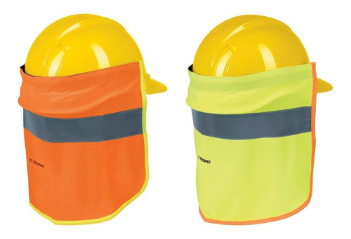 Cubre Nuca Truper Para Casco Con Reflectivos - Fc 0