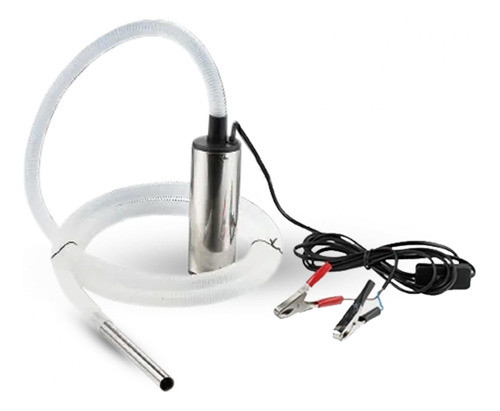 Bomba Sumergible Mini 12v Inoxidable P Bidones 11 Lpm Ø 38mm 0