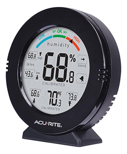 Medidor De Temperatura Y Humedad De Precisión Profesional Ac 0