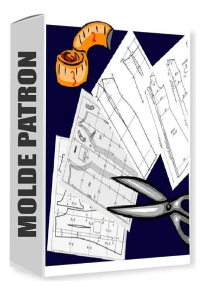 Molde Patrón Coreldraw Calzoncillo Boxer Hombre Del S Al 2xl 0