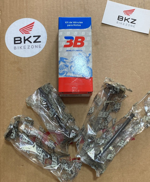 Valvulas X4 Bbb Adm + Esc Honda Xr 600 650 Nx 650 Xr650l Bkz 1