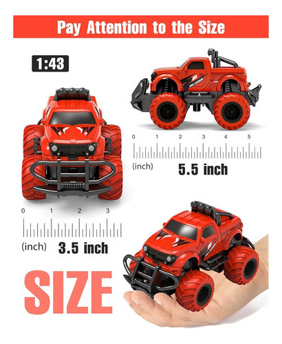 Eho Remote Control Car Para Niños 4-7, Juguetes De Camiones 1