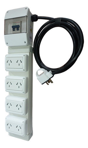 Tablero Eléctrico Obra Interior 10ax8 (2 Mt 3x4mm) 0