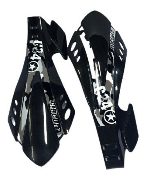 Protector De Puños Moto Circuit Negro - Mundomotos.uy 1 Protector De Puños Moto Circuit Negro - Mundomotos.uy 1